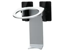 machinehouder,v. perfoplaat,rond,incl. houder,Ø 80mm,einde schuin