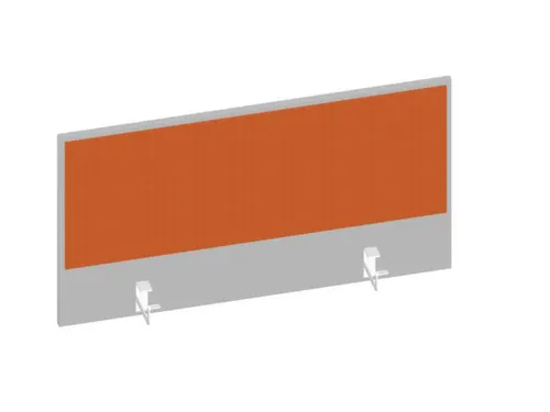 baliepaneel v. bureau aanbouw achter MP-lichtgrijs BN3012-oranje 1000m