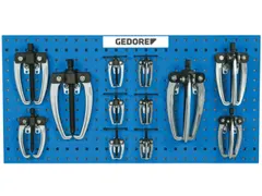 1.18/1.19 Trekkerset op geperforeerd paneel 12stuks