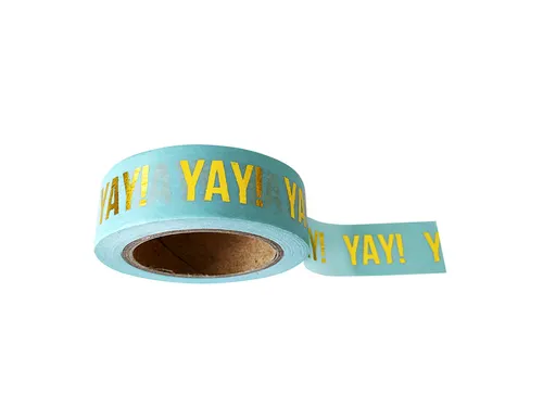 Tape Washi Mint Yay mint groen 15mmx10m