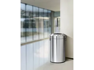 Afvalbak Urban Bin 120 liter Mat RVS - 5