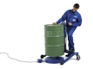bodemverwarmer,v. vat inhoud 1-200l,buiten staal,blauw,900 W - 2