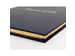 Livre d'or Balacron avec titre 100 pages blanches - 27x22 cm vertical