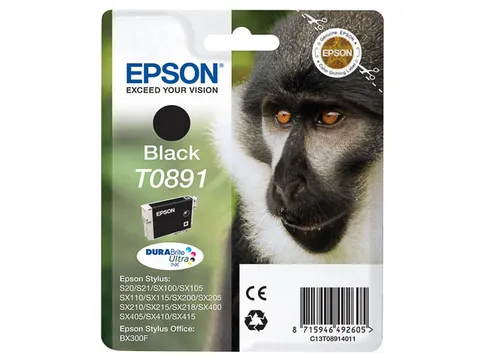 Inktcartridge Epson T089140 Zwart