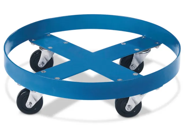 vatenonderwagen,draagverm. 350kg,laadvl. Ø 610mm,1x200/220l vat