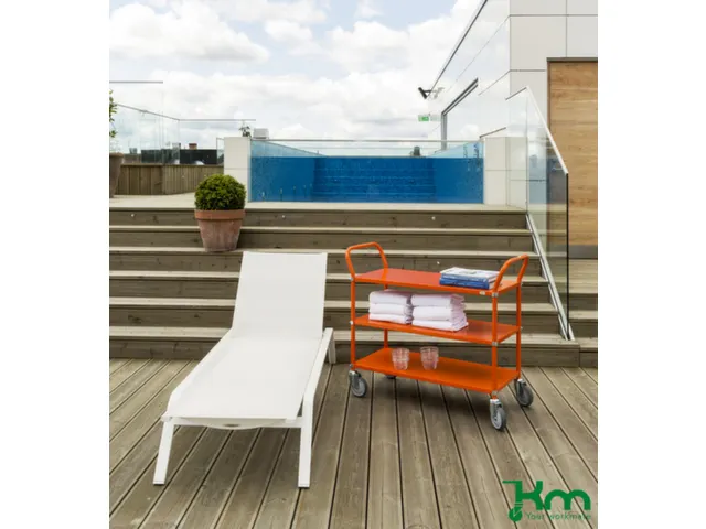 etagewagen,draagverm. 250kg,3etage(s),laadvl. LxB 900x440mm