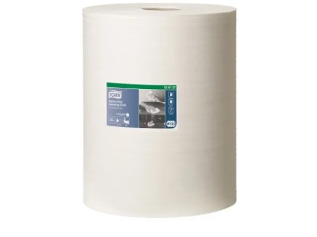 Chiffon de nettoyage Tork Premium Heavy-Duty 38x32cm Blanc