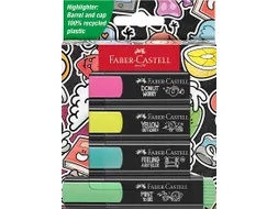 Markeerstiften Faber-Castell 46 Graffiti 4 stuks in karton etui
