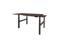 Dextro Plus Duo Zit-sta Bureau Elektrisch 180x80 Logan 25mm Zwart