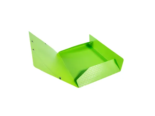 Elastomap 3 kleppen polypropyleen 7/10de Forever PP - A4-Anijsgroen -