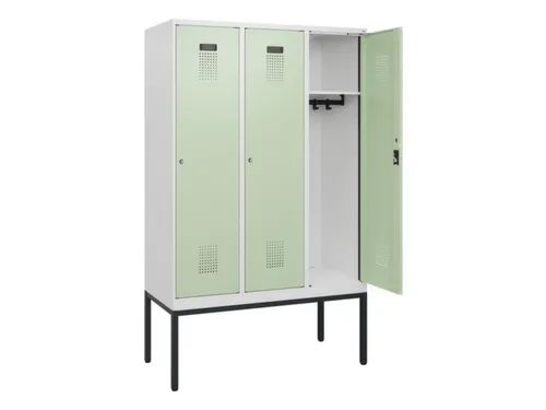 schoollocker,HxBxD 1950x1200x500mm,3vak,vak B 400mm,cil.-slot