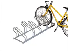 Fiets-Beugelrek L 1750Mm 5Plaatsen Enkelzijdig Gelast Verzinkt