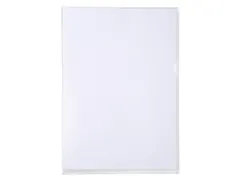 100 L-Mappen A4 0.13mm Gladde Pvc Clear Sterke Kwaliteit