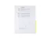 Showtas Transparant Met Gele Indexstrook En 11-Gaats Perforatierand 10