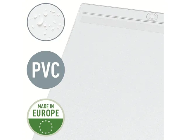 U-map Leitz 4094 A4 met ophangoog 0.20mm PVC transparant