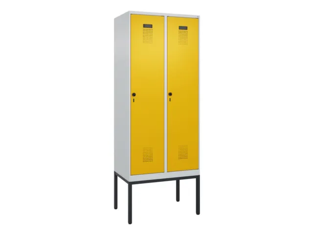 locker voor scheiding van kleding,HxBxD 2120x800x500mm,2vak