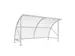abri pour cycles,HxlxP 2290x4130x2180mm,toit polycarbonate