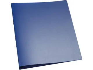 Ringmap A4 PP 2 Ringen 25mm Transparant Blauw - 3