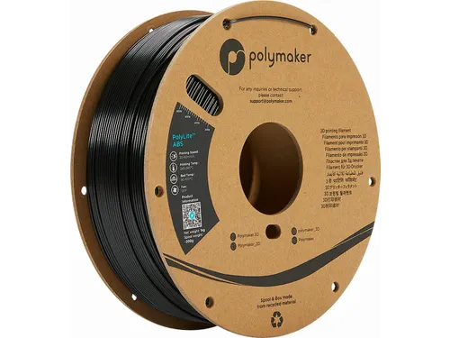 Polymaker PolyLite ABS filament 1,75 mm Black 3kg