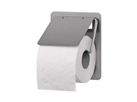 Toiletrolhouder 1 rol Rvs Fingerproof