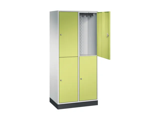 grootvolume garderobekast,RAL 7035/RDS1108060,HxBxD 1950x820x500mm