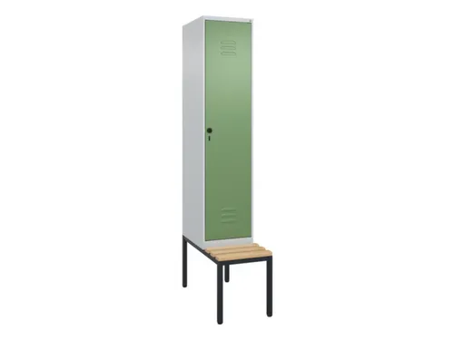 locker voor scheiding van kleding,HxBxD 2120x400x815mm,1vak