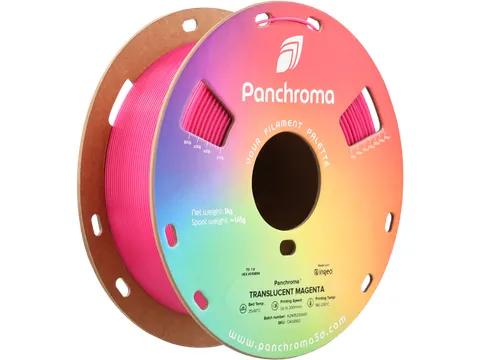 PLA Translucent 1,75mm Roze 1kg Panchroma 3D Filament