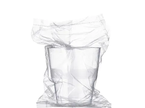 The Spa Collection Hard Plastic glas 200ml individueel verpakt 1050 st