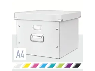 Hangmappenbox Click & Store 320x240x335mm Wit A4 86% gerecycled karton - 2