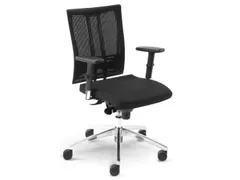 Nowy Styl Bureaustoel Rugleuning met netbekleding Zwart