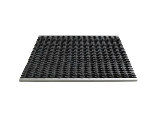 schoonloopmat,v. binnen/buiten,LxB 585x785mm,zwart/zilverkleurig