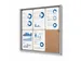 Vitrinekast Prikbord Kurk Economy 6xA4