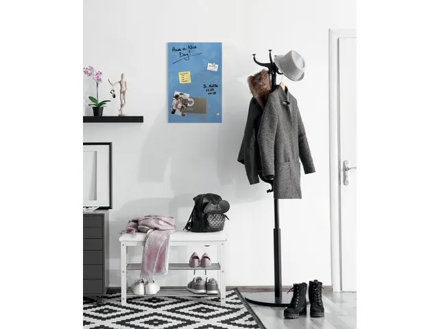 Glas Magneetbord Sigel Artverum Blue Structure Mat 60x40cm