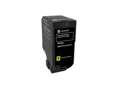 Toner 84C2HY0 Lexmark CX725 Jaune