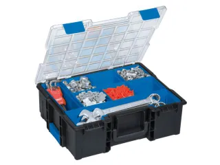 Assortimentskoffer,HxBxD 144x440x355mm,8bakken,PP,koffer zwart - 4
