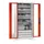 acculaadkast 1950x930x500mm 15stekkerdozen 230V ventilator fr. RAL3000