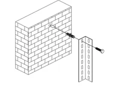 Muurpluggen,V. Aanbouwstelling,Staal Verzinkt