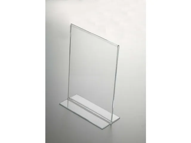 Folderstandaard A4 Acryl Staand T-standaard Voordeelbundel