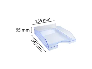 ECOTRAY Brievenbak L inicolor ijsblauw do - 2