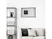 Horloge murale Nextime45x45x15 noir métal Vasco