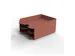 ODBLOC metalen brievenbak 3-delig terracotta