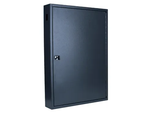 Sleutelkast Pavo deluxe 100 haken 550x380x90mm cilinderslot grijs