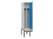 locker met bank,voor scheiding van kleding,HxBxD 2120x400x815mm,1vak