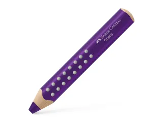 Kleurpotlood Faber-Castell Grippy XXL Jumbo Druif lila. - 2