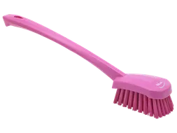 Afwasborstel Lange Steel Roze