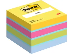 Memoblok 3M Post-it 2051 51x51mm assorti kleur