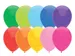 Ballon uni 30cm assortiment 50 pièces