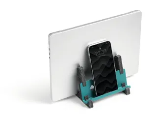 Laptop standaard VERTICAL EFFECT donkergroen 17 inch - 1