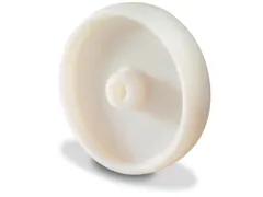 wiel,draagverm. 100kg,ØxB 80x30mm,kunststof-banden,glijlager