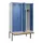 PBM-locker met bank,HxBxD 2120x1200x815mm,4vak,vak B 300mm